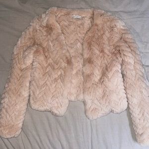 Alice + Olivia Faux Fur Sweater